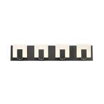 Eurofase Canmore luminaire mural quadruple del integré noir 34144-0024