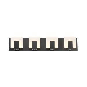 Eurofase Canmore luminaire mural quadruple del integré noir 34144-0024