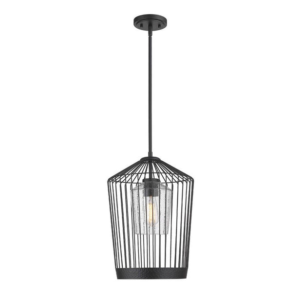 LIDO luminaire suspendu extérieur noir 342P13-MB | Luminaire Plus.ca