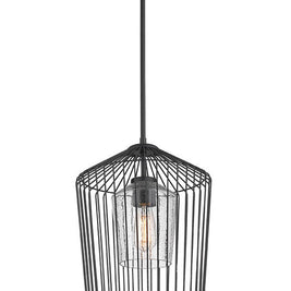 LIDO luminaire suspendu extérieur noir 342P13-MB | Luminaire Plus.ca