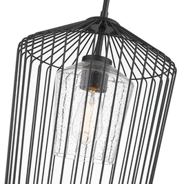 LIDO luminaire suspendu extérieur noir 342P13-MB | Luminaire Plus.ca