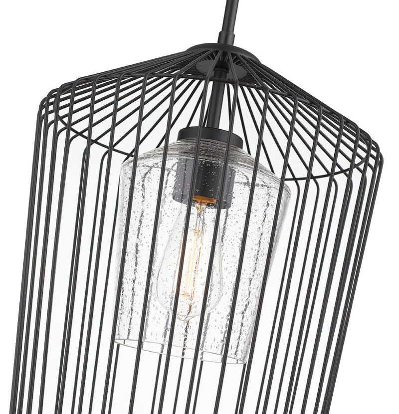 LIDO luminaire suspendu extérieur noir 342P13-MB | Luminaire Plus.ca