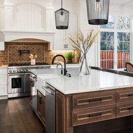 LIDO luminaire suspendu extérieur noir 342P13-MB | Luminaire Plus.ca