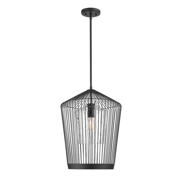 LIDO luminaire suspendu extérieur noir 342P19-MB | Luminaire Plus.ca 