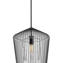 LIDO luminaire suspendu extérieur noir 342P19-MB | Luminaire Plus.ca 