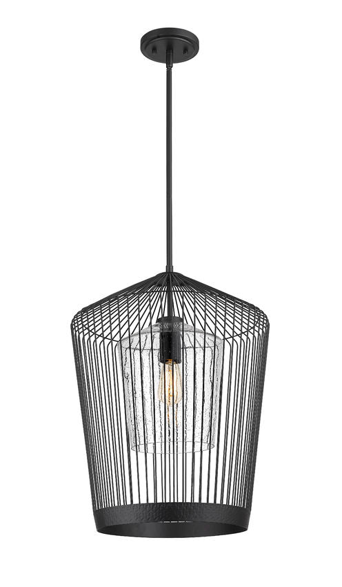 LIDO luminaire suspendu extérieur noir 342P19-MB | Luminaire Plus.ca 