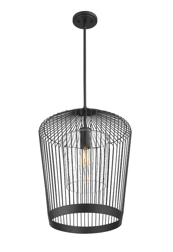 LIDO luminaire suspendu extérieur noir 342P19-MB | Luminaire Plus.ca 