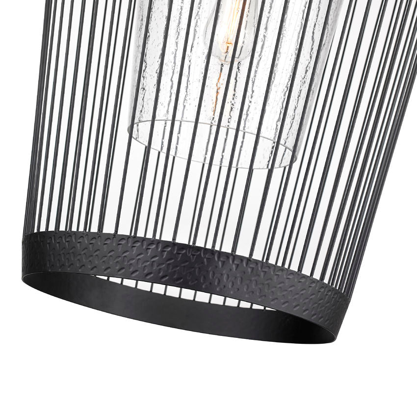LIDO luminaire suspendu extérieur noir 342P19-MB | Luminaire Plus.ca 