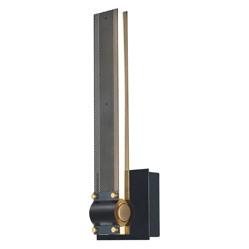 ADMIRAL luminaire mural noir et doré 37052-010 | Luminaire Plus.ca 