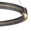 Luminaire suspendu noir et doré | Luminaire Plus.ca