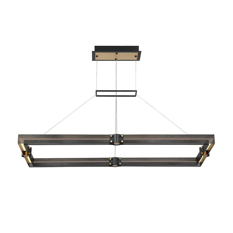 ADMIRAL luminaire suspendu noir et doré 37060-015