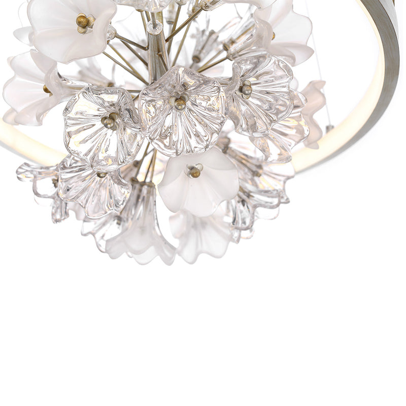 Eurofase CLAYTON luminaire suspendu verre et doré 37344-016