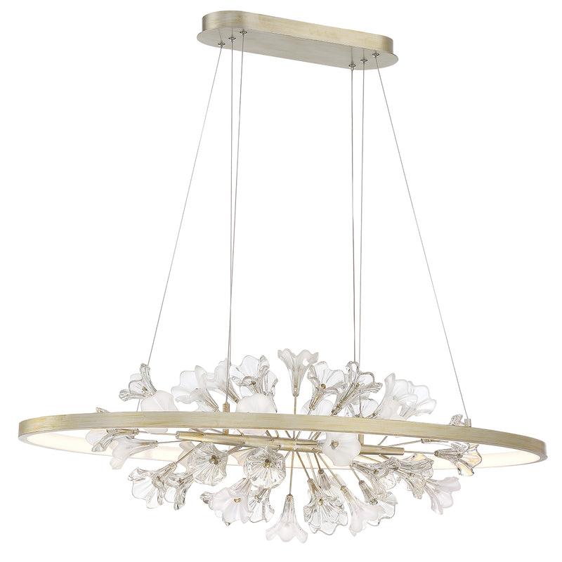 Eurofase CLAYTON luminaire suspendu verre et doré 37344-016