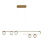 Eurofase PHILLIMORE luminaire suspendu verre et doré 37351-014