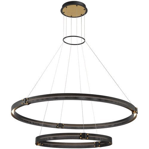 ADMIRAL luminaire suspendu noir et doré 37385-019 | Luminaire Plus.ca 
