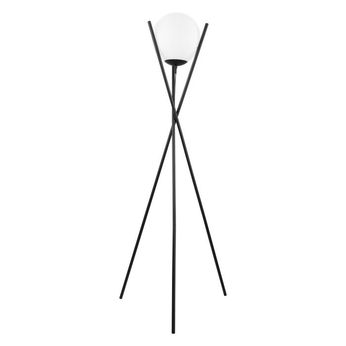 SALVEZINAS lampe de plancher noir 39594A