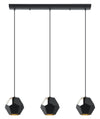 RASIGURES luminaire suspendu noir et doré 39634A | Luminaire Plus.ca