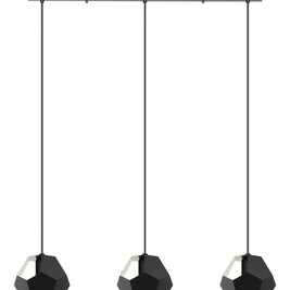 RASIGURES luminaire suspendu noir et doré 39634A | Luminaire Plus.ca