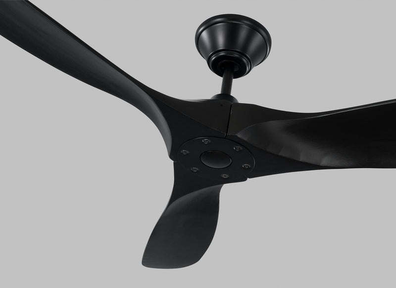 MAVERICK ventilateur noir 3MAVR52BKBK | Luminaire Plus.ca