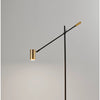 COLLETTE lampe de plancher métal LED | Luminaire Plus.ca