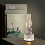 OLD DAYS lampe de table extérieur portative ivoire | Luminaire Plus.ca