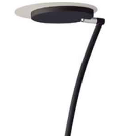 Lampe de plancher noir 793LEDF-BK | Luminaire Plus.ca