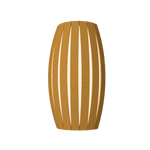 BARRIL luminaire mural en bois du Brésil 4014 | Luminaire Plus.ca