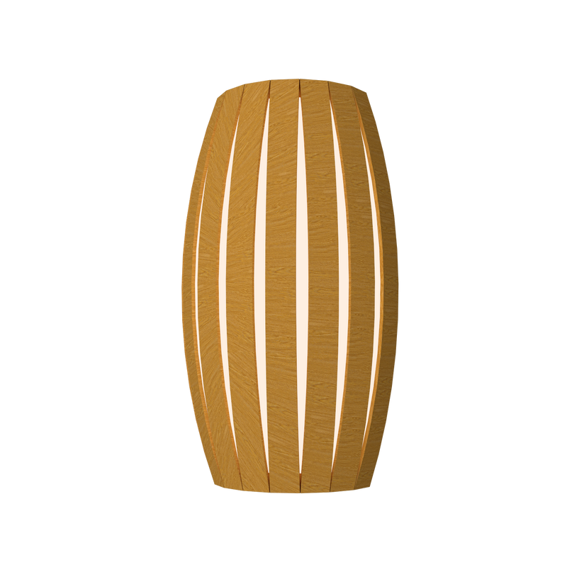 BARRIL luminaire mural en bois du Brésil 4014 | Luminaire Plus.ca