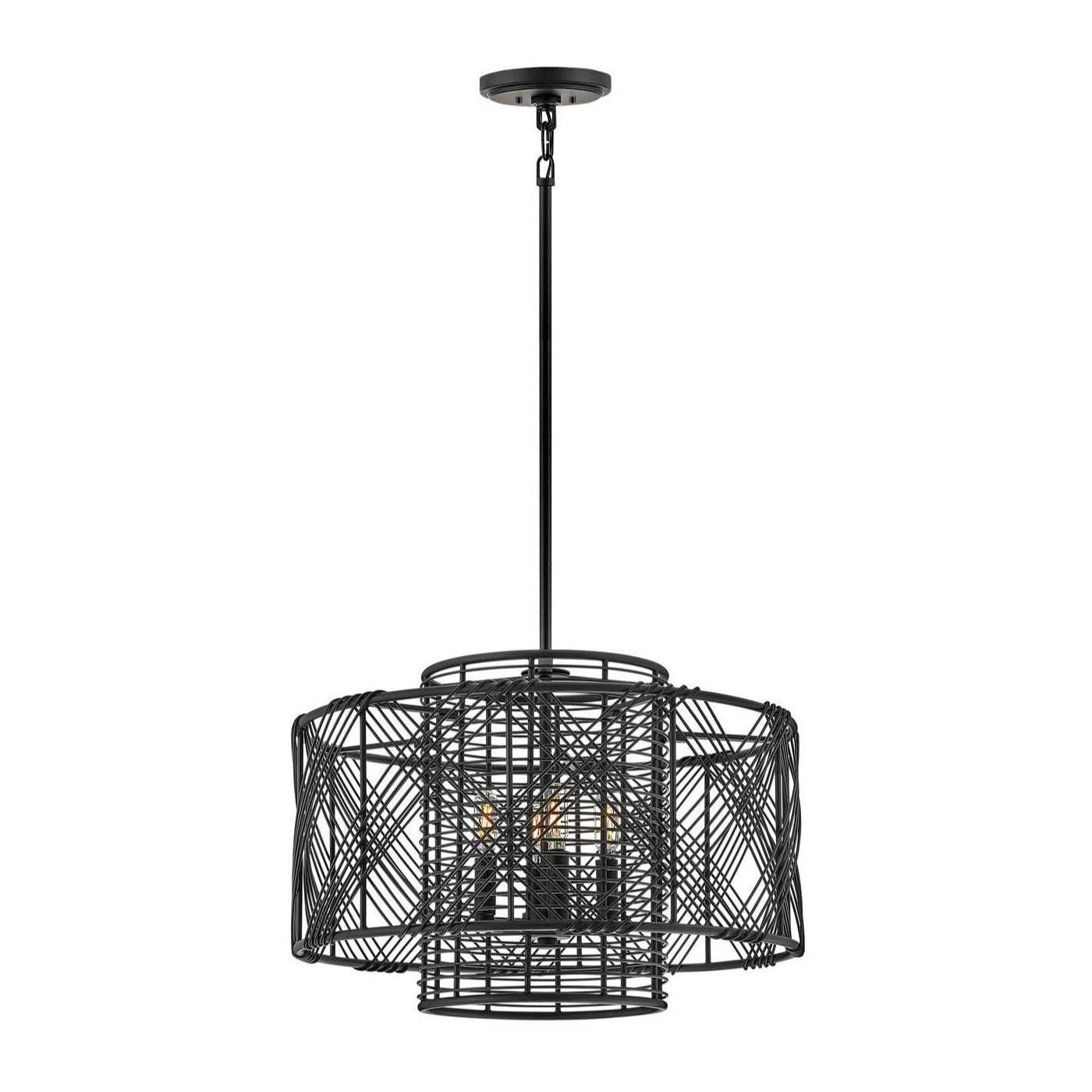 NIKKO luminaire suspendu noir 41063BLK | Luminaire Plus.ca