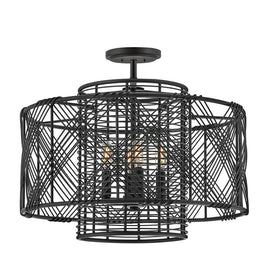 NIKKO luminaire suspendu noir 41063BLK | Luminaire Plus.ca