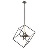 CARTONE luminaire suspendu bronze et doré 42526OZ | Luminaire Plus.ca