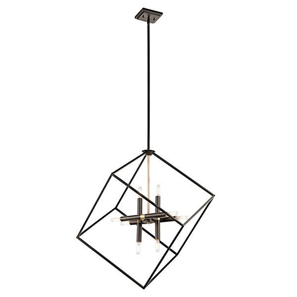 CARTONE luminaire suspendu bronze et doré 42526OZ | Luminaire Plus.ca
