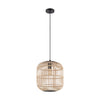 BORDESLEY luminaire suspendu bois naturel 43216A | Luminaire Plus.ca