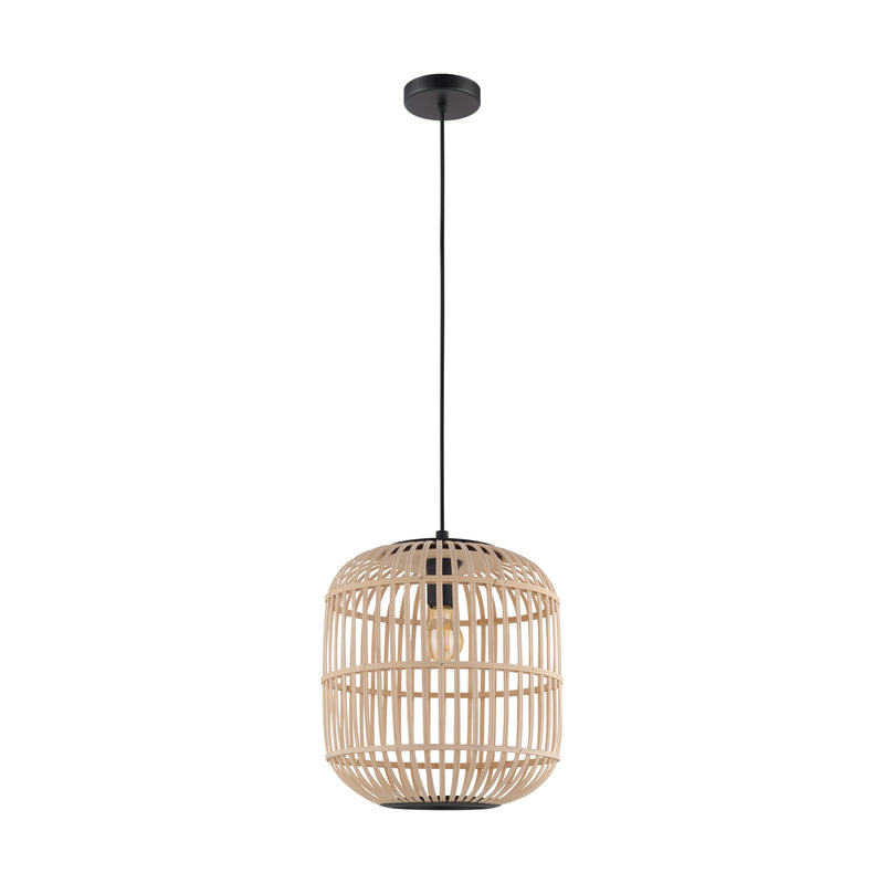 BORDESLEY luminaire suspendu bois naturel 43216A | Luminaire Plus.ca