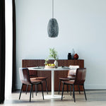 RIYADH luminaire suspendu noir travaillé 43391A | Luminaire Plus.ca