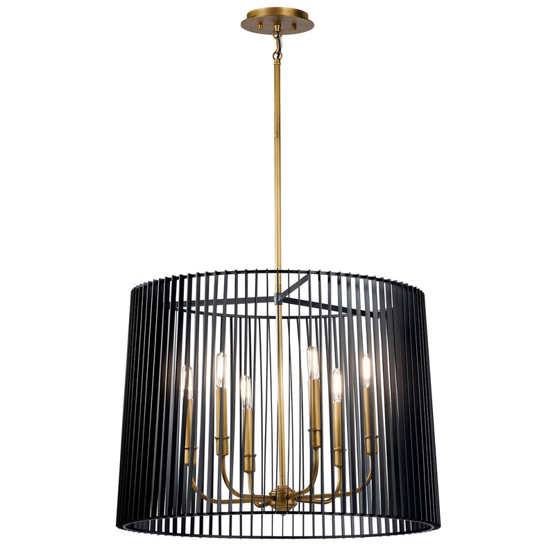 LINARA luminaire suspendu noir et doré 44167BK | Luminaire Plus.ca