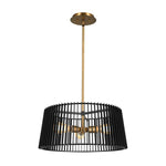 LINARA luminaire suspendu noir et doré 44171BK | Luminaire Plus.ca