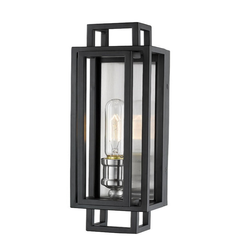 TITANIA luminaire noir et nickel 454-1S-BK-BN | Luminaire Plus.ca