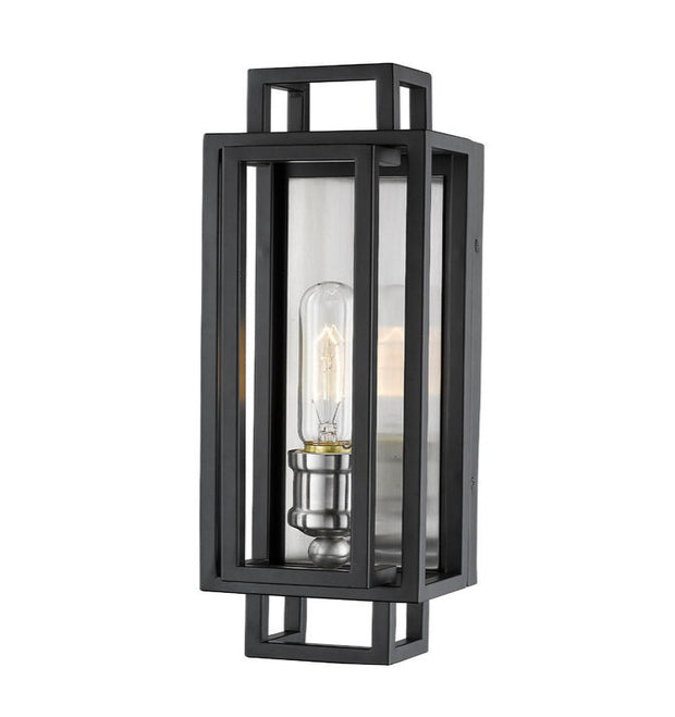 TITANIA luminaire noir et nickel 454-1S-BK-BN | Luminaire Plus.ca