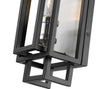 TITANIA luminaire mural noir et nickel brossé 454-1S-BK-BN