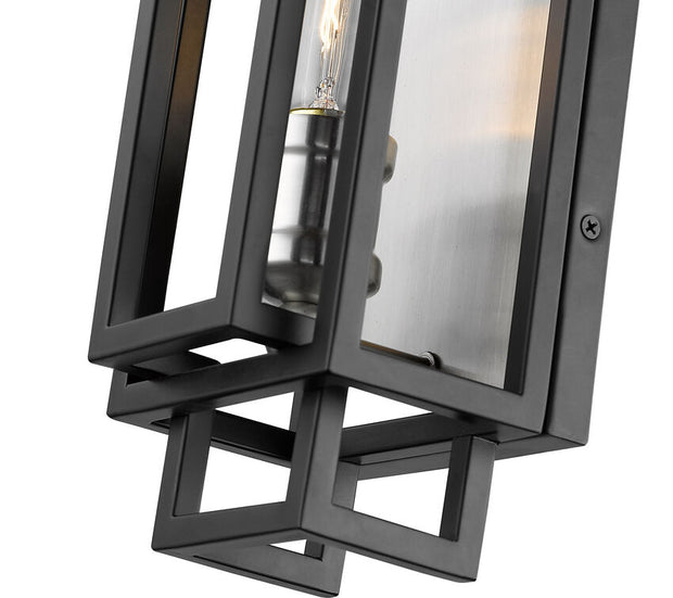 TITANIA luminaire noir et nickel 454-1S-BK-BN | Luminaire Plus.ca