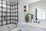 TITANIA luminaire noir et nickel 454-1S-BK-BN | Luminaire Plus.ca