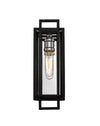 TITANIA luminaire mural noir et chrome 454-1S-BK-CH