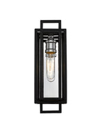 TITANIA luminaire mural noir et chrome 454-1S-BK-CH