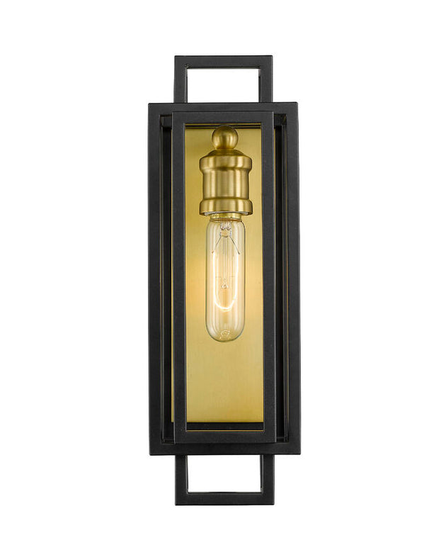 TITANIA luminaire noir et doré 454-1S-BRZ-OBR | Luminaire Plus.ca