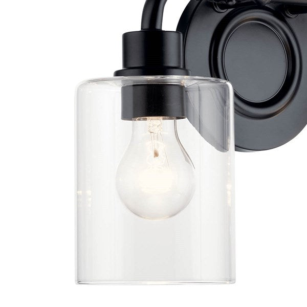 GUNNISON luminaire mural noir 45665BK | Luminaire Plus.ca