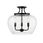 JOLIET luminaire plafonnier noir IL-101D