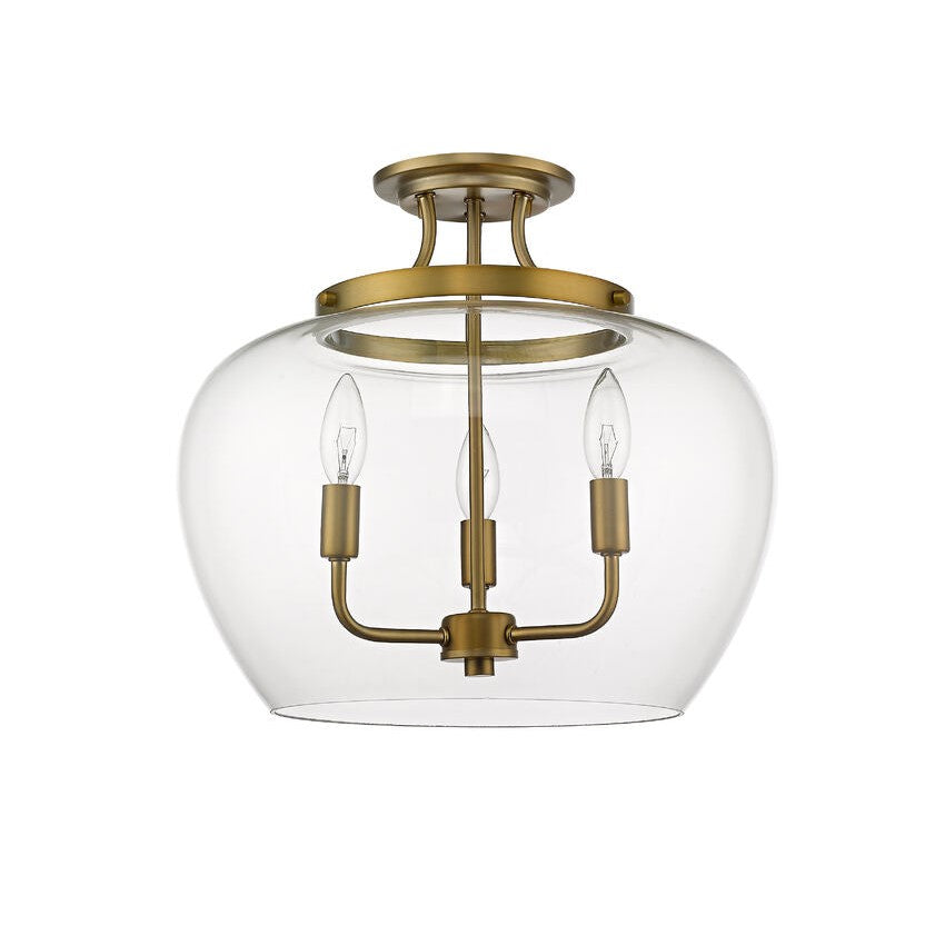 JOLIET luminaire plafonnier doré IL-101B | Luminaire Plus.ca