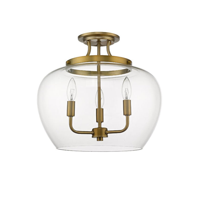 JOLIET luminaire plafonnier doré IL-101B | Luminaire Plus.ca