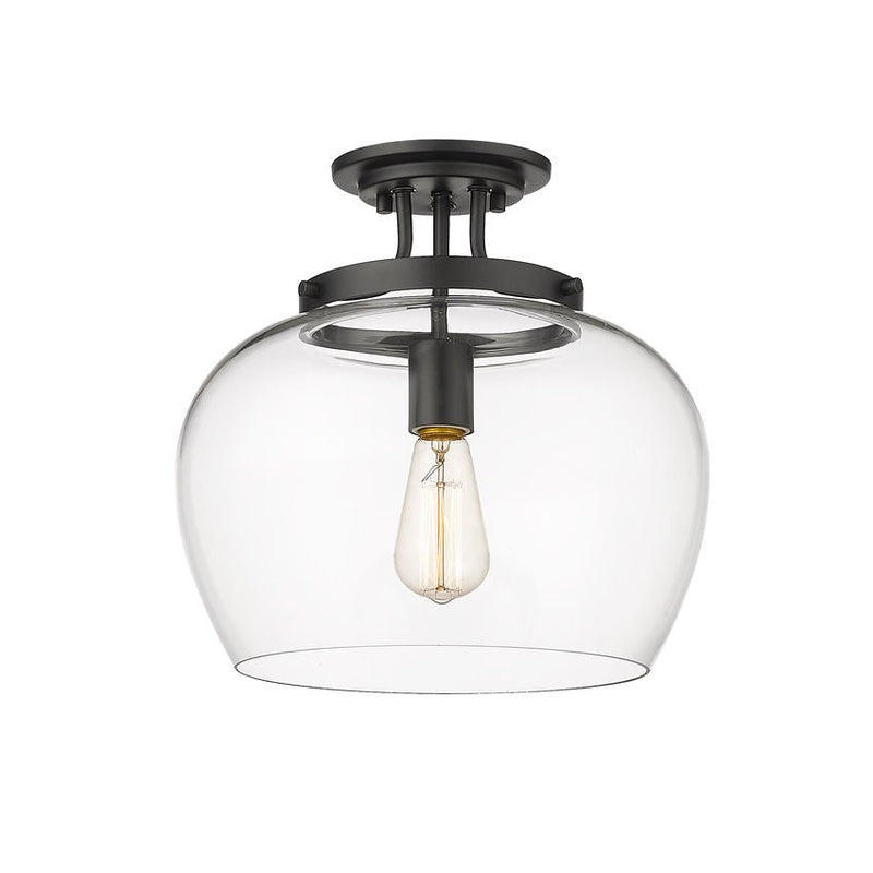 JOLIET luminaire plafonnier noir IL-101G | Luminaire Plus.ca